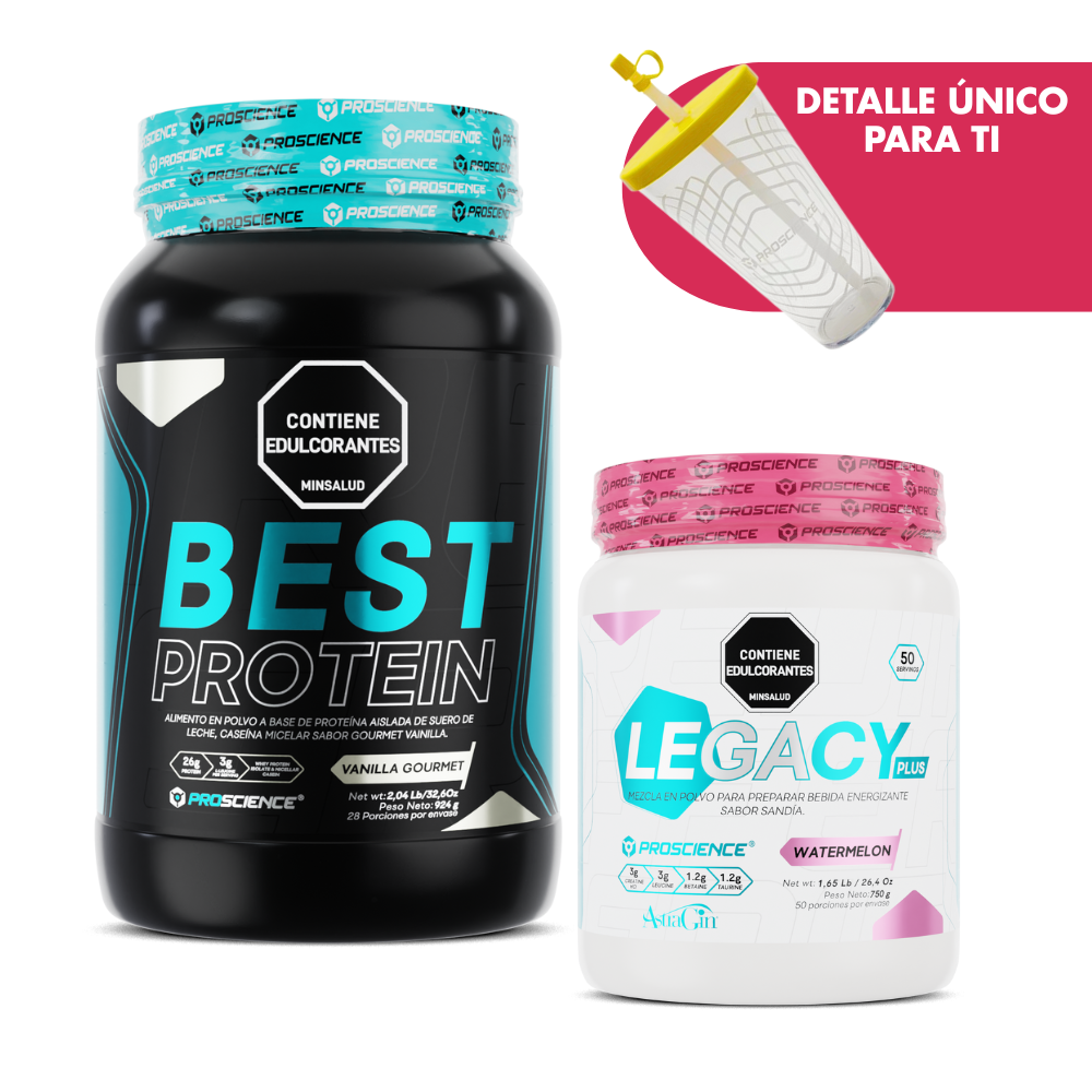 COMBO PRO BEST: PROTEINA LIMPIA + CREATINA HCL