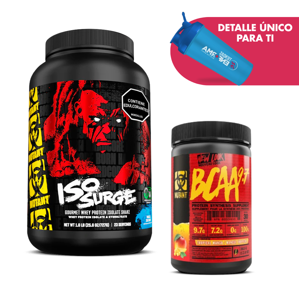 COMBO MUTAN SURGE: PROTEINA LIMPIA + AMINOACIDOS