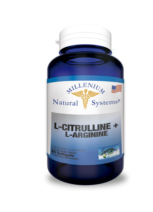 L-CITRULLINE + L-ARGININE X 60