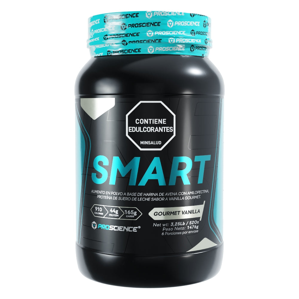 Smart proporciona las calorías y nutrientes necesarios para un incremento gradual de masa muscular. Su fórmula balanceada asegura que la ganancia de peso sea de calidad, mejorando tu composición corporal de manera efectiva.
