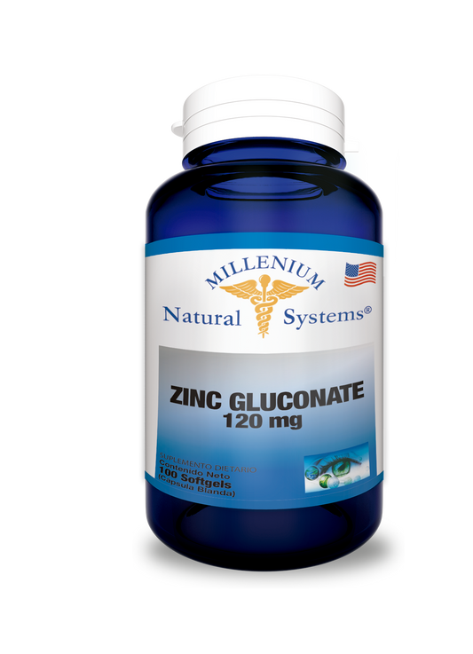 ZINC GLUCONATE 120 MG X 100