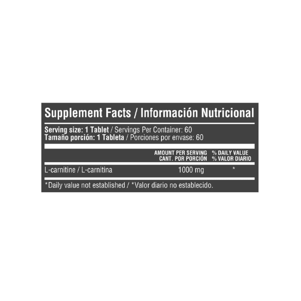 L-CARNITINA 1000MG