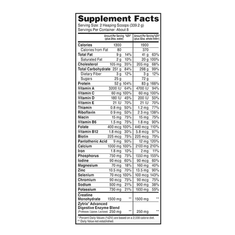 SUPER MASS GAINER 6 LB