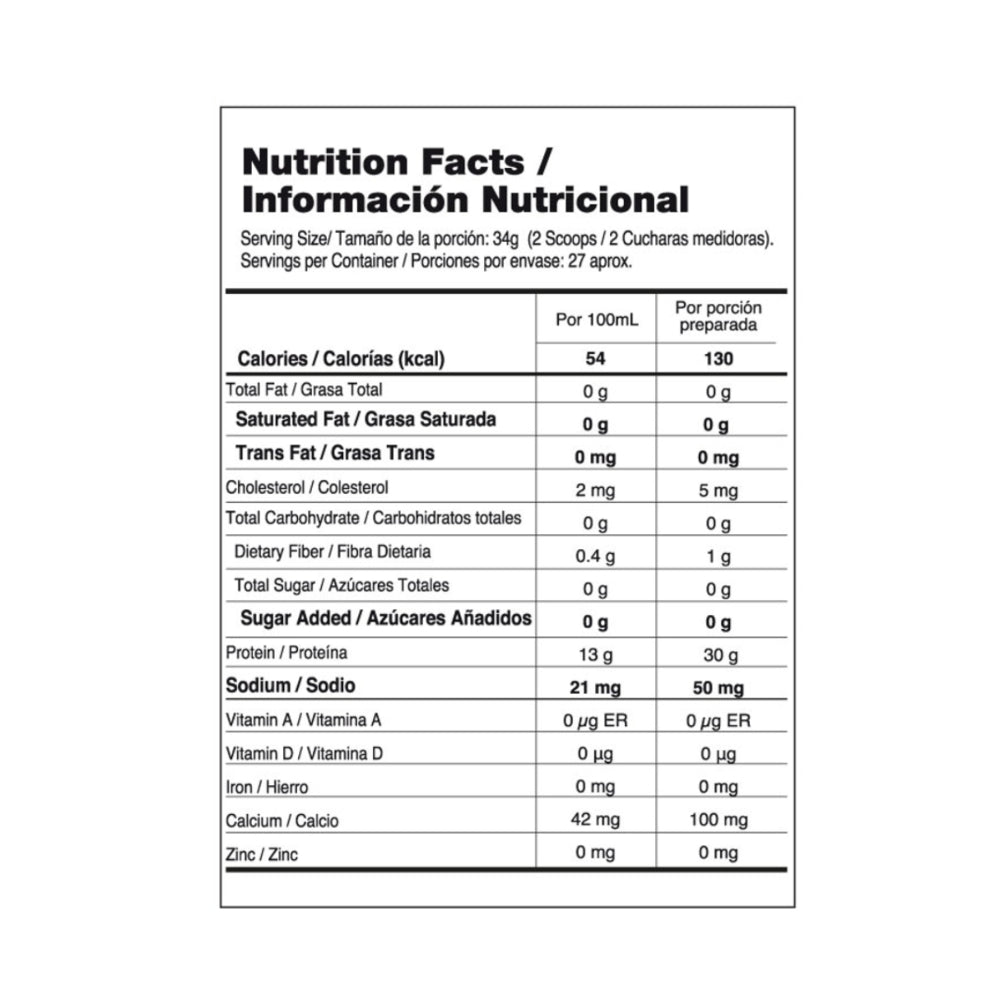 PROTEINA AISLADA - ISOLATE GOURMET 2 LB