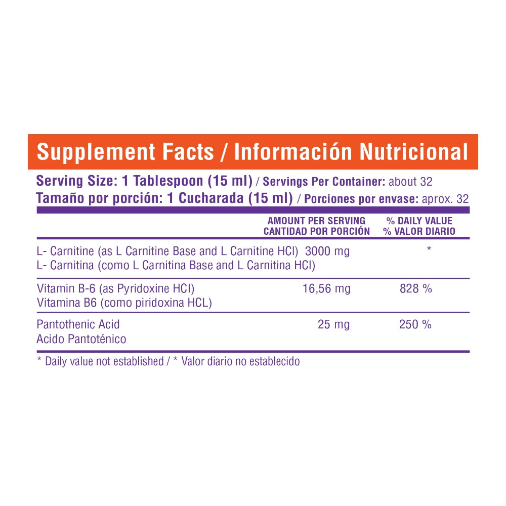 L-CARNITINE LIQUID 3000 MG