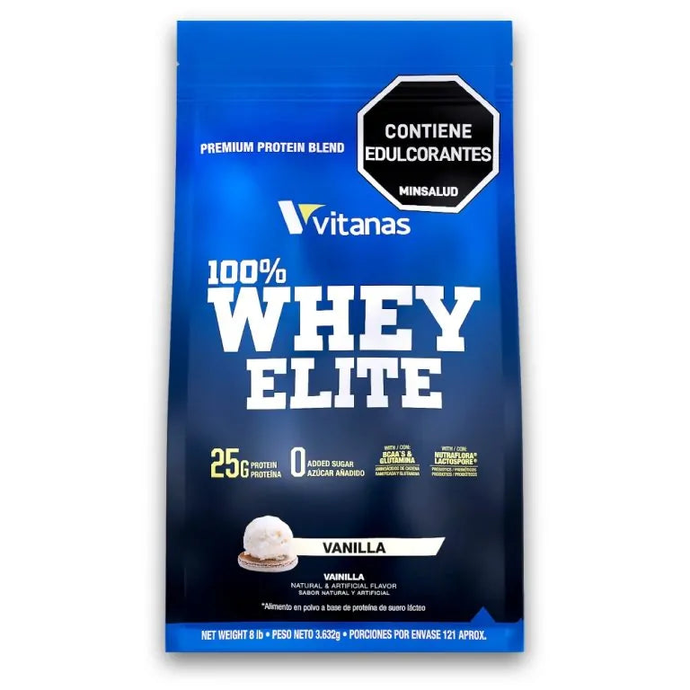 100% PROTEÍNA WHEY  ELITE 8 LB - PROTEINA WHEY