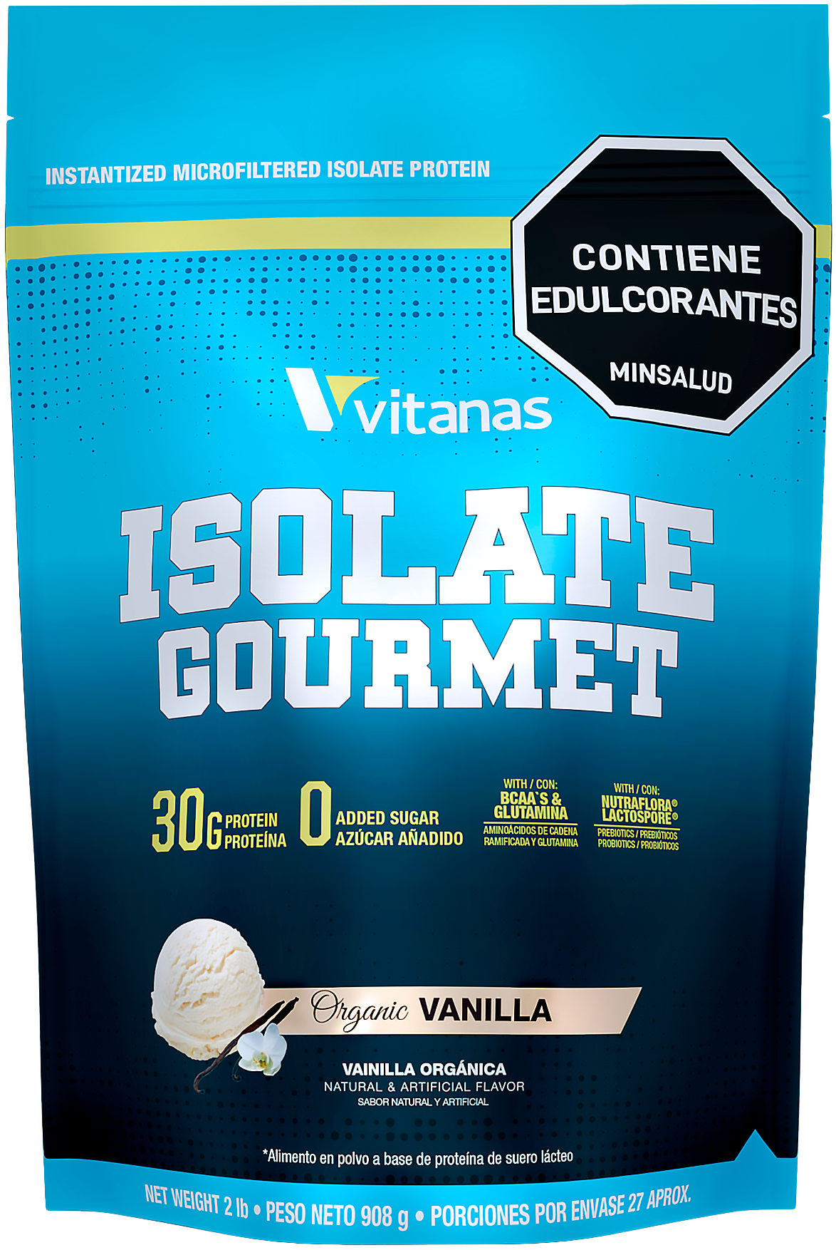 PROTEINA AISLADA - ISOLATE GOURMET /2 LB