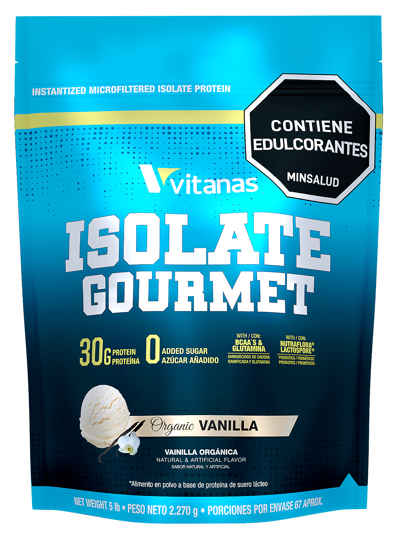 PROTEINA AISLADA - ISOLATE GOURMET /5 LB