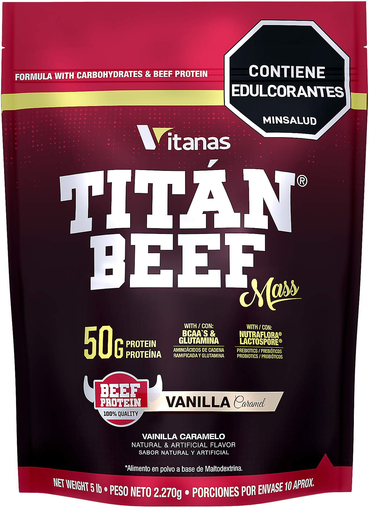 TITAN BEEF MASS /5 LB