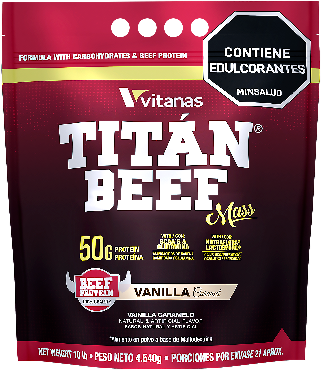 TITAN BEEF MASS  / 10 LBS