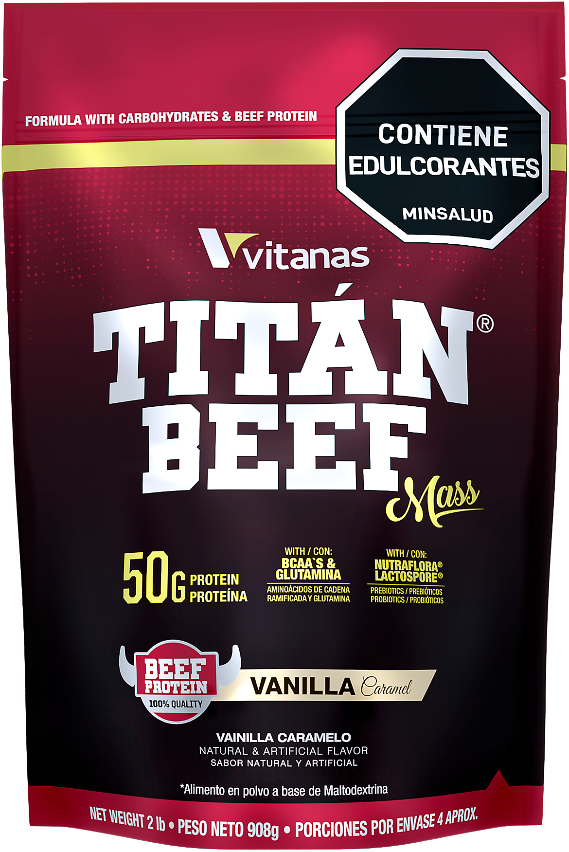 TITAN BEEF MASS /2 LB