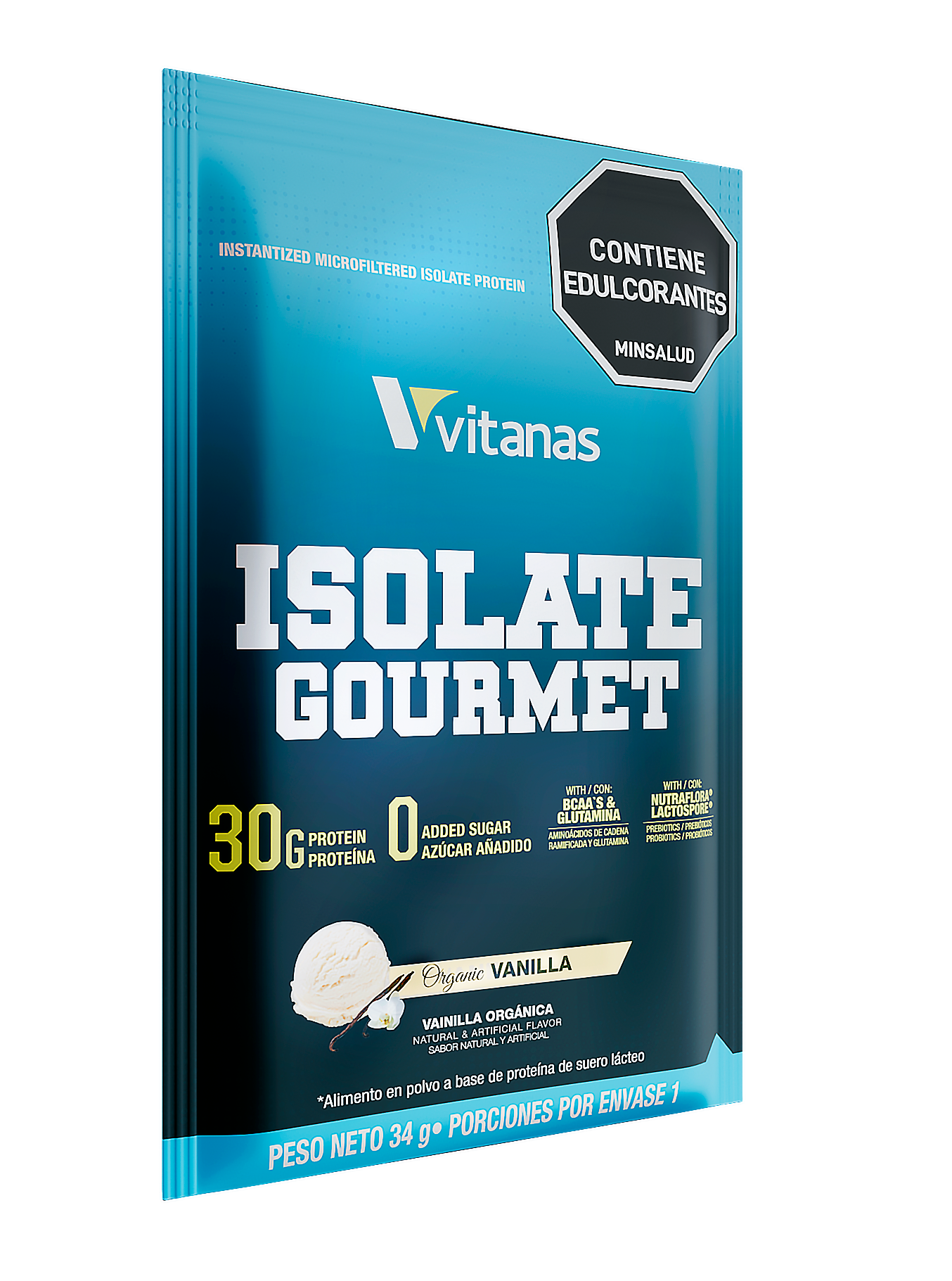PROTENA AISLADA: ISOLATE GOURMET / 15 SACHETS