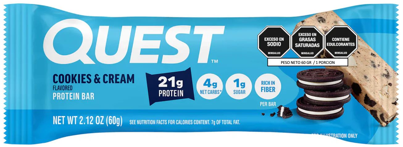 QUEST BAR /60G - UNIDAD