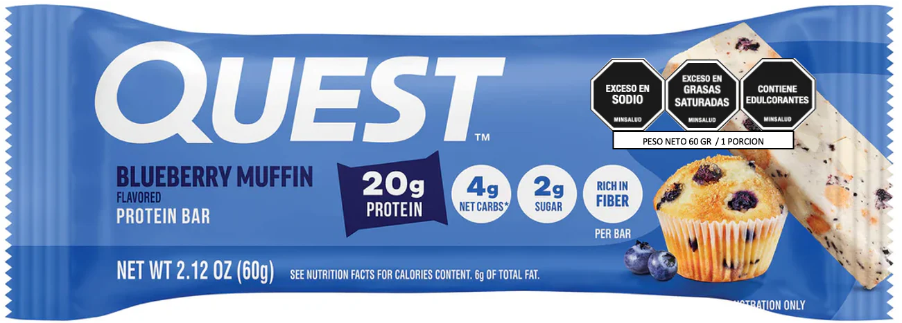 QUEST BAR /60G - UNIDAD