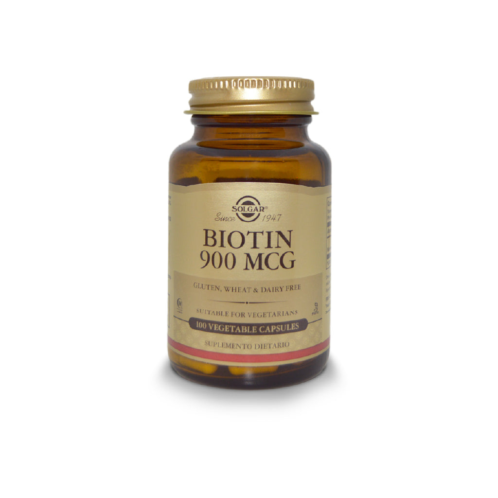 BIOTIN  /900 MCG  / 100 CÁPSULAS VEGETALES