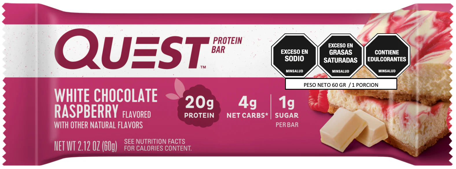 QUEST BAR /60G - UNIDAD
