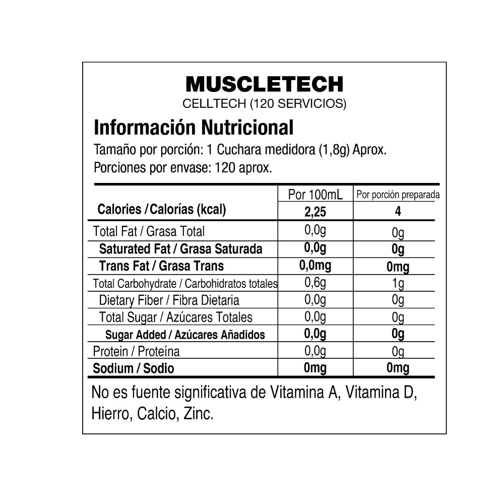 CREATINA CELL TECH CREACTOR