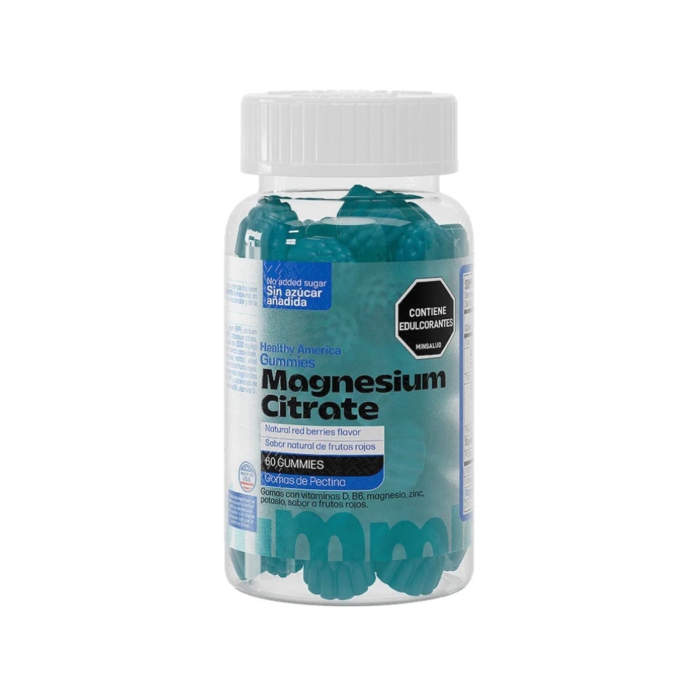 MAGNESIUM CITRATE GUMMY - 60 GOMAS - CITRATO DE MAGNESIO