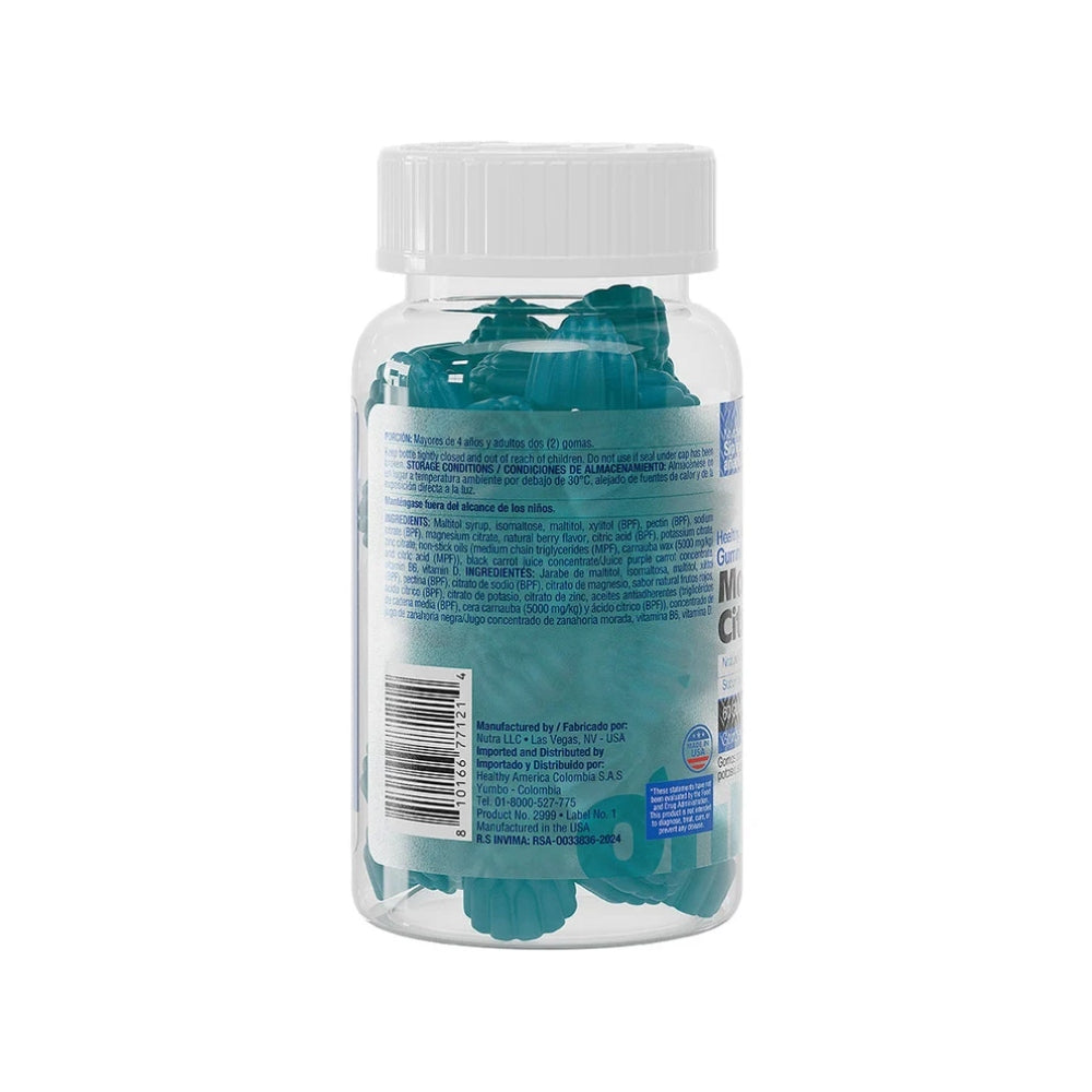 MAGNESIUM CITRATE GUMMY - 60 GOMAS - CITRATO DE MAGNESIO