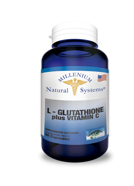 L-GLUTATHIONE 175 MG + VITAMINA C x 90