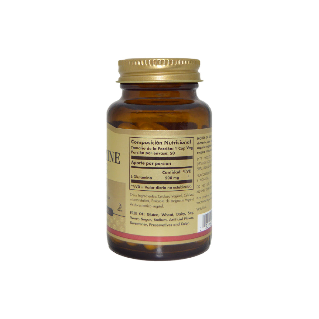 L-GLUTAMINE /500 MG / 50 CÁPSULAS