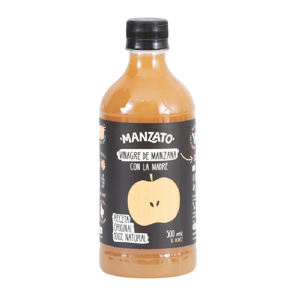 VINAGRE DE MANZANA CON LA MADRE 500 ML