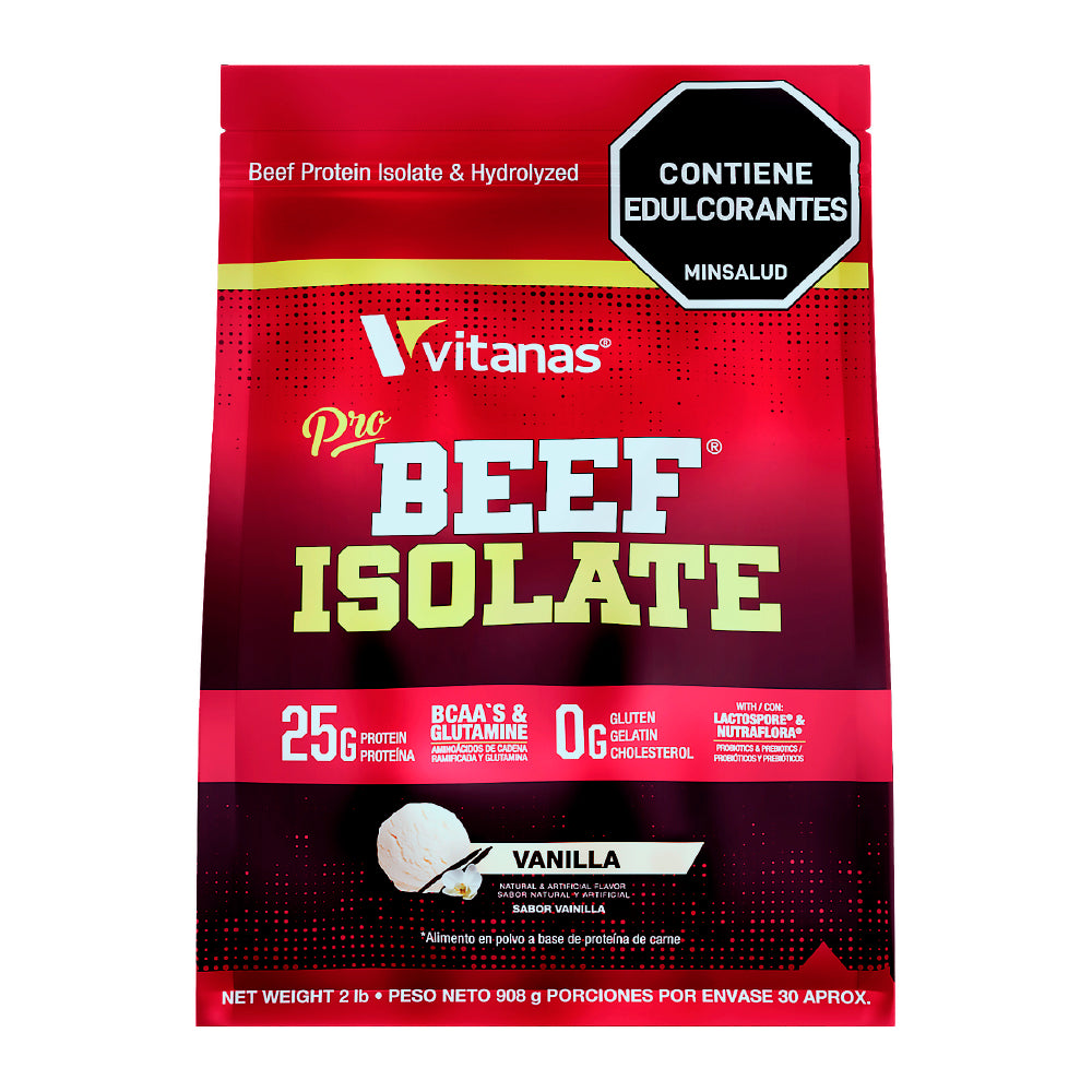 PRO BEEF ISOLATE 2 LB - PROTEINA HIDROLIZADA DE CARNE