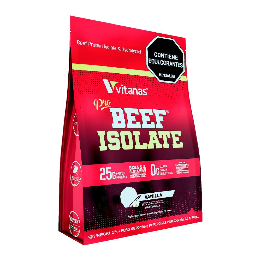 PRO BEEF ISOLATE 2 LB - PROTEINA HIDROLIZADA DE CARNE