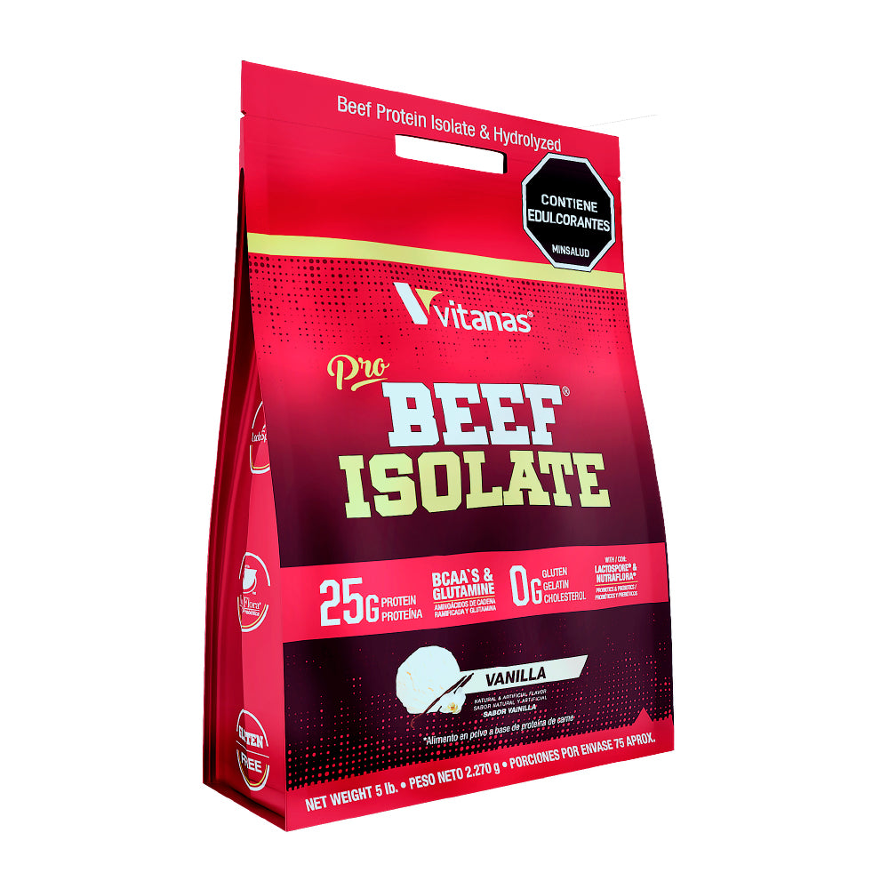 PRO BEEF ISOLATE 5 LB - PROTEINA HIDROLIZADA DE CARNE