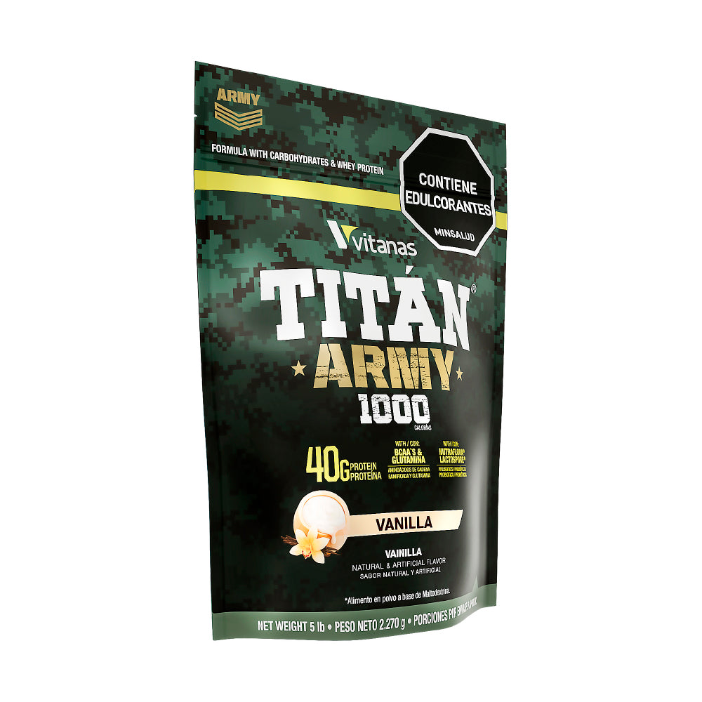 TITAN ARMY 5 LB - PROTEINA HIPERCALORICA