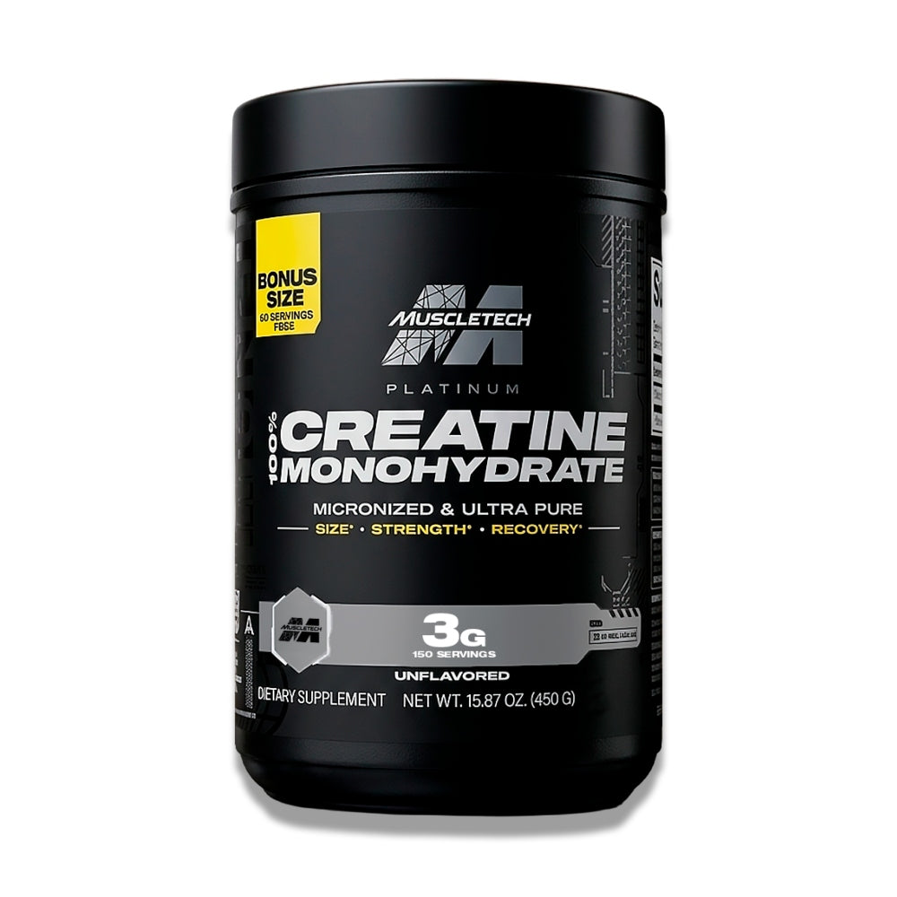 PLATINUM CREATINE MONOHYDRATE 450 GR - CREATINA MONOHIDRATADA