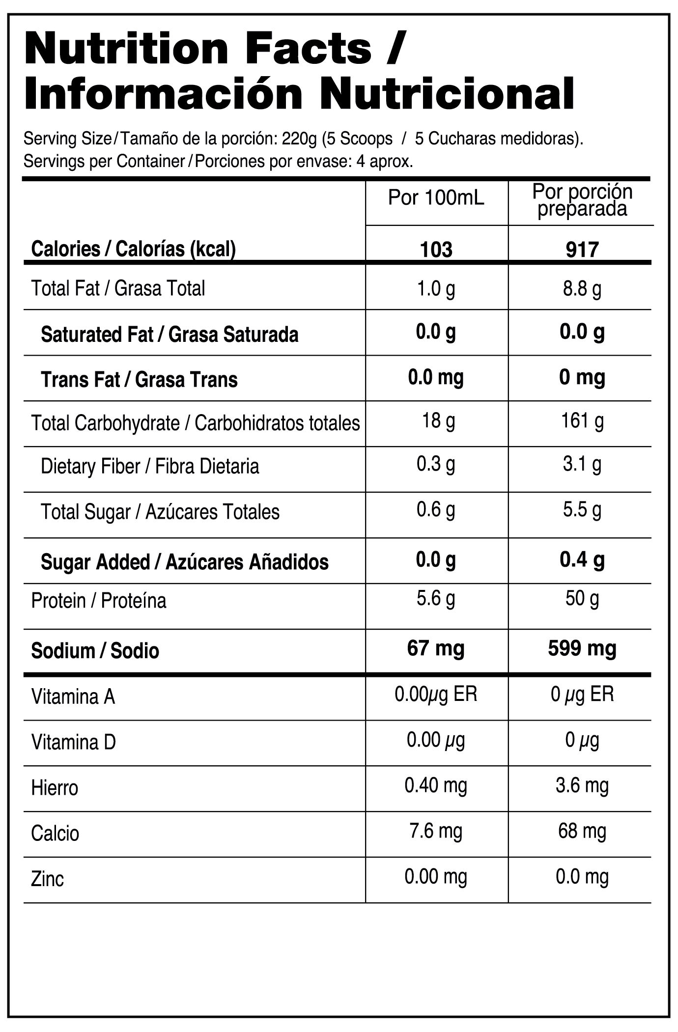 TITAN BEEF MASS 2 LB - PROTEINA HIPERCALORICA DE CARNE