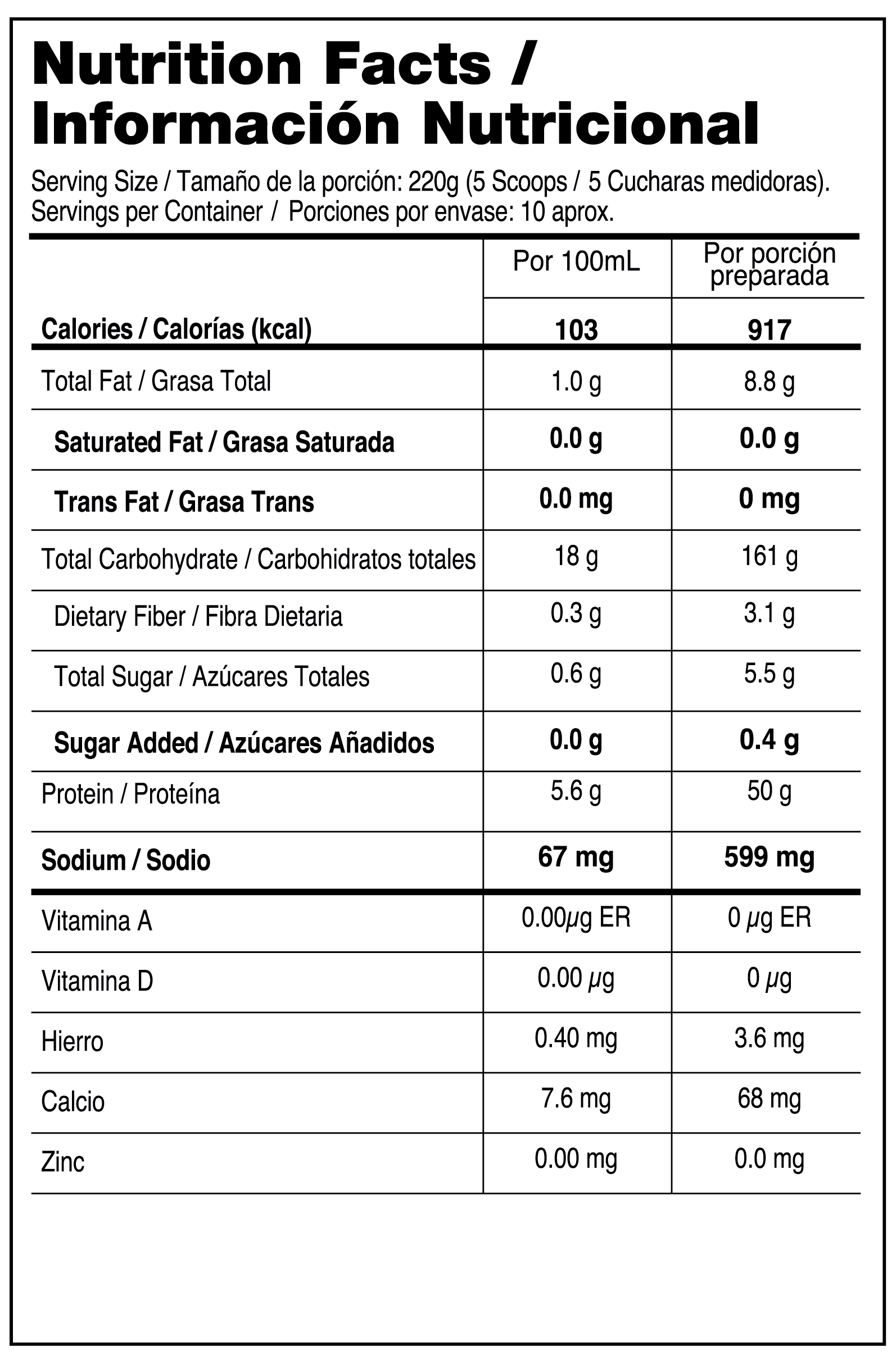 TITAN BEEF MASS 5 LB - PROTEINA HIPERCALORICA DE CARNE
