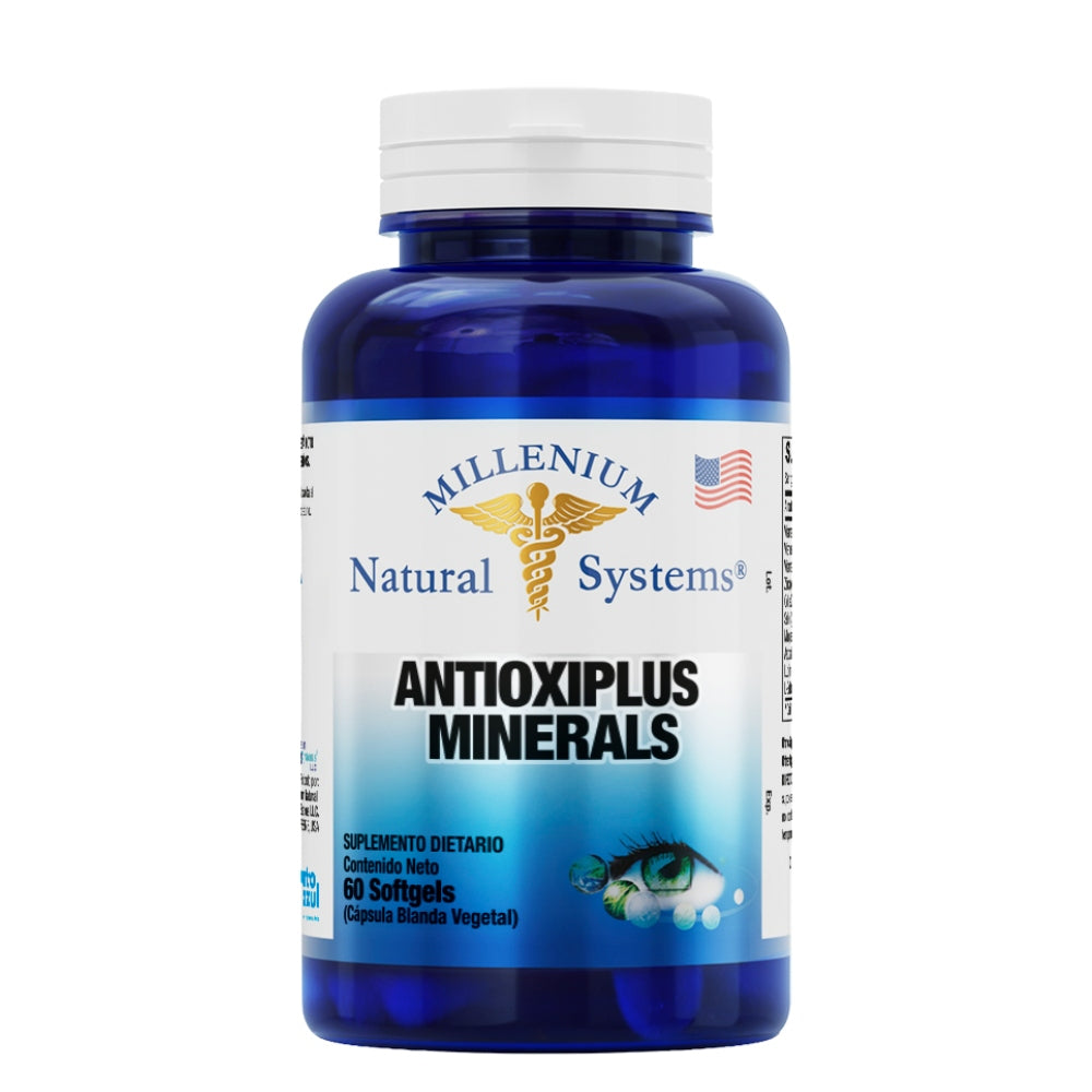 ANTIOXIPLUS MINERALS 60 SOFTGELS - COMPLEJO ANTIOXIDANTE