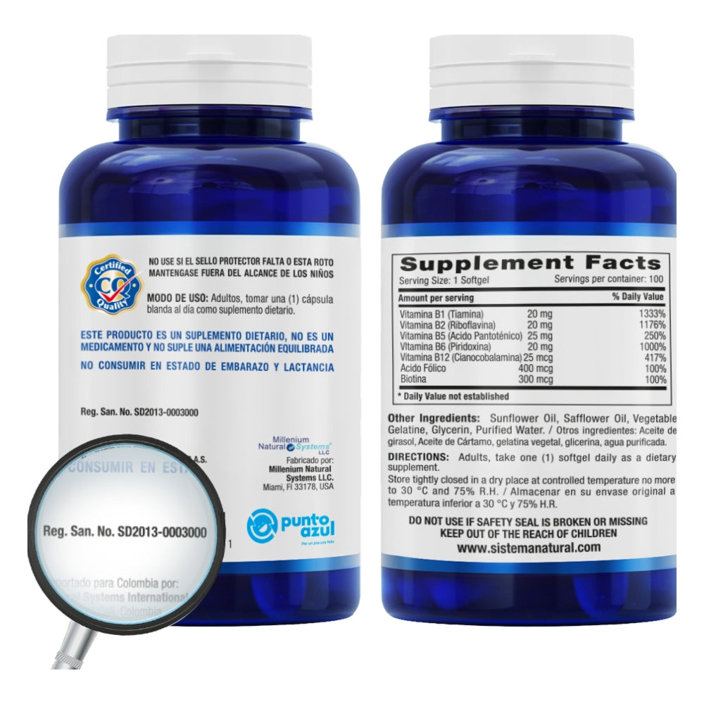 BALANCED B SUPER COMPLEX - 100 SOFTGELS
