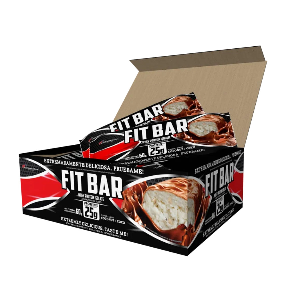 BARRAS DE PROTEINA FITBAR /60G- UNIDAD