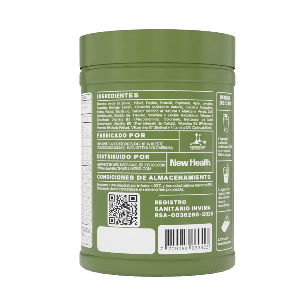 BATIDO VERDE - 25 PORCIONES