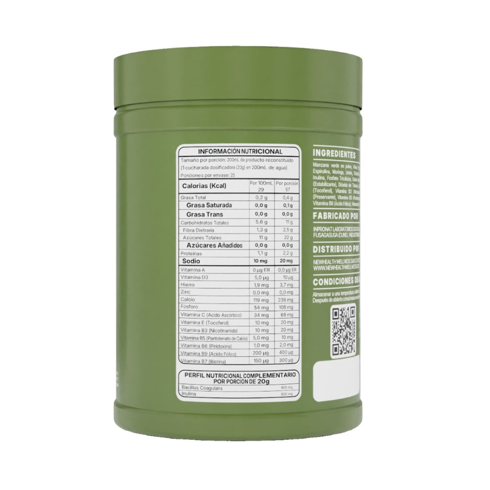 BATIDO VERDE - 25 PORCIONES