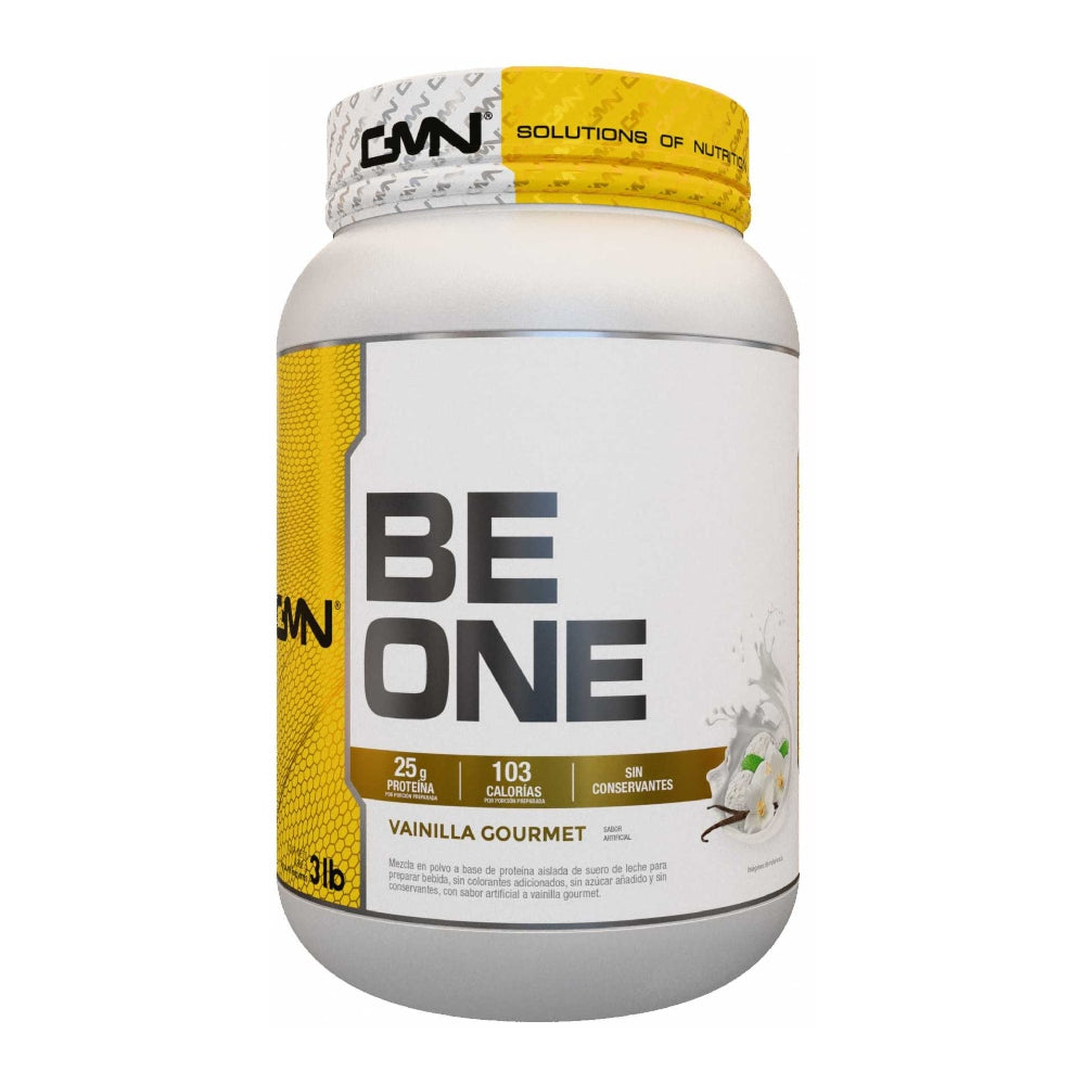 BE ONE VAINILLA 3 LB - PROTEINA AISLADA - GMN