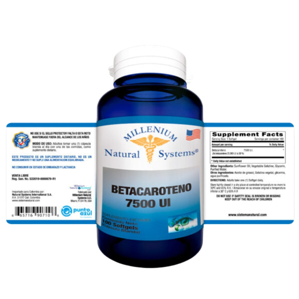 BETACAROTENO / 7500 UI