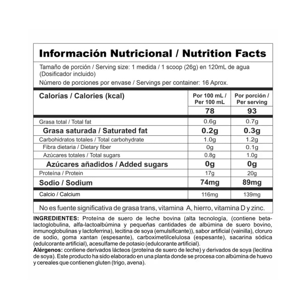 BIPRO CLASSIC  1LB- PROTEINA WHEY
