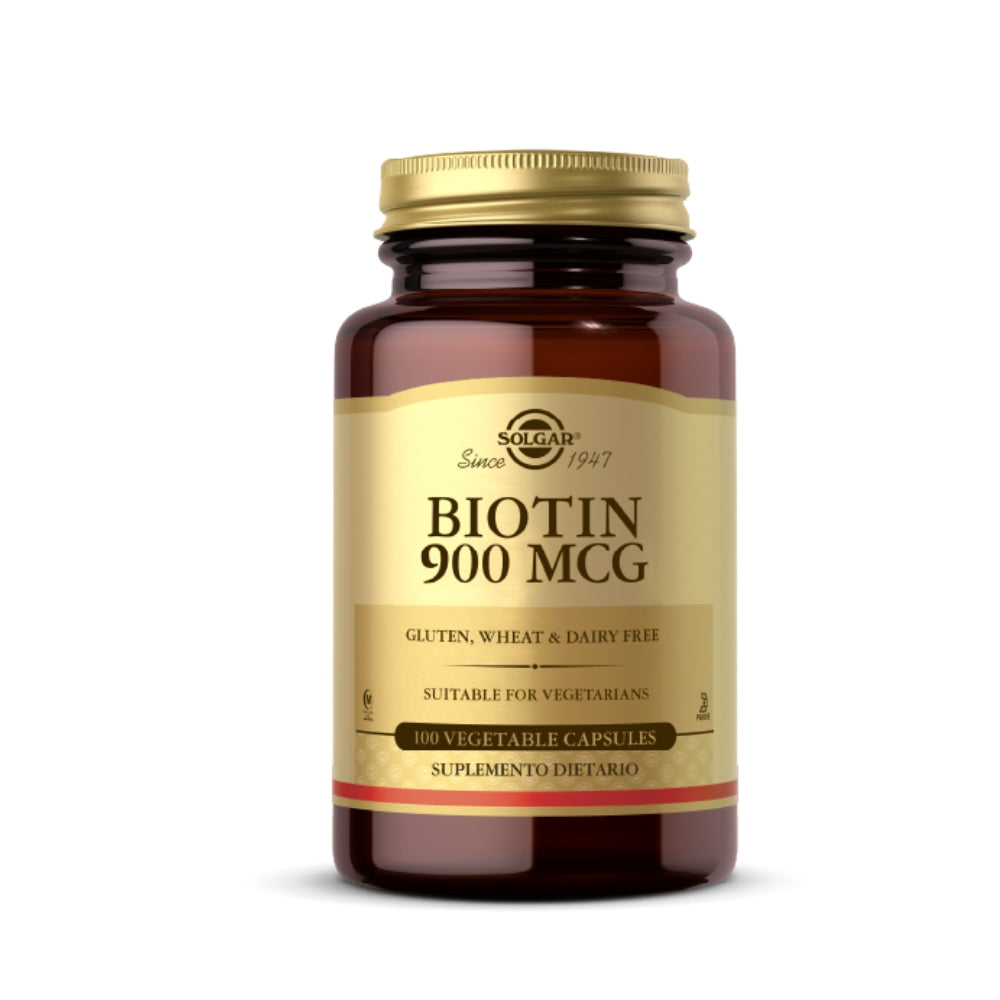 BIOTIN 900 MCG - 100 CÁPSULAS VEGETALES