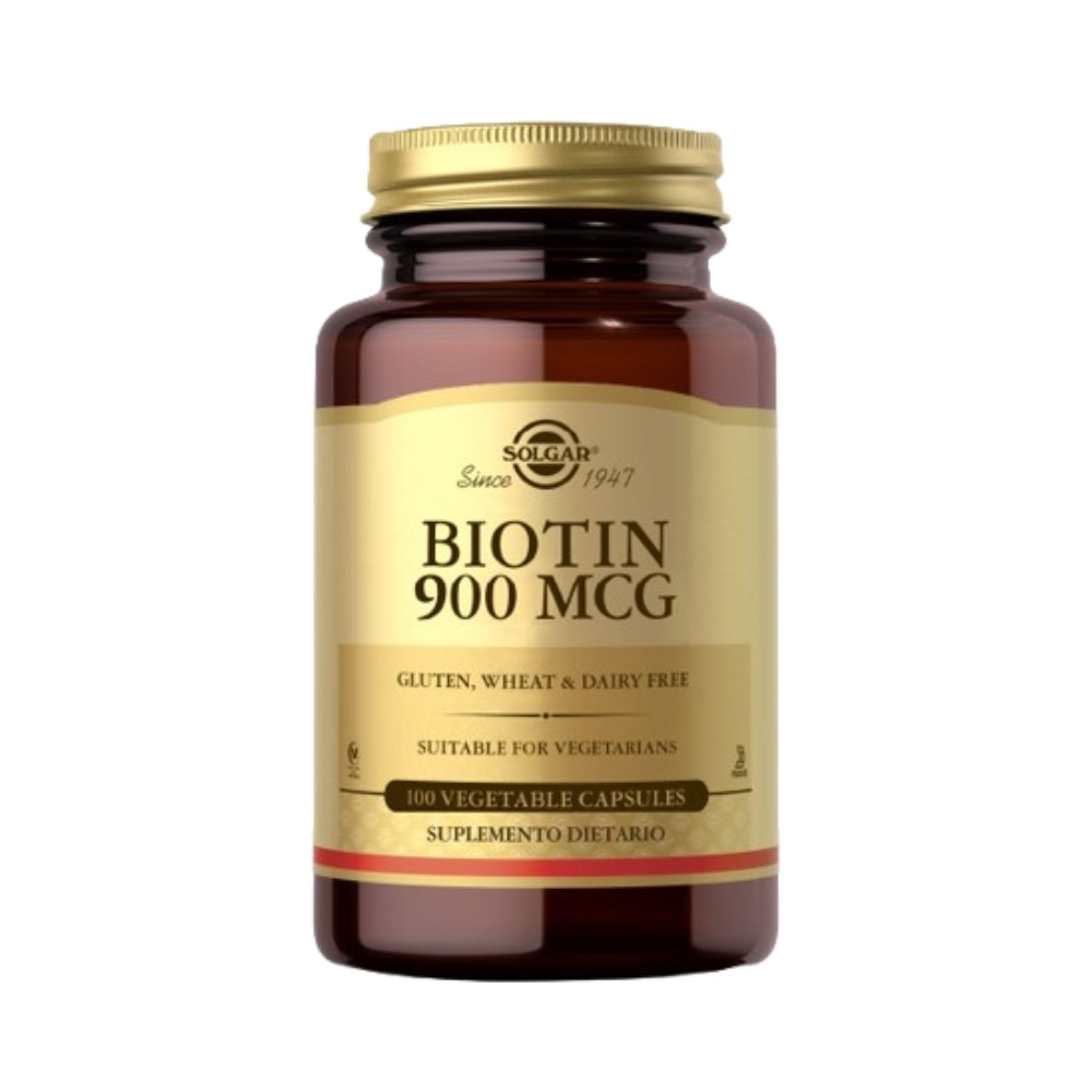BIOTIN  /900 MCG  / 100 CÁPSULAS VEGETALES