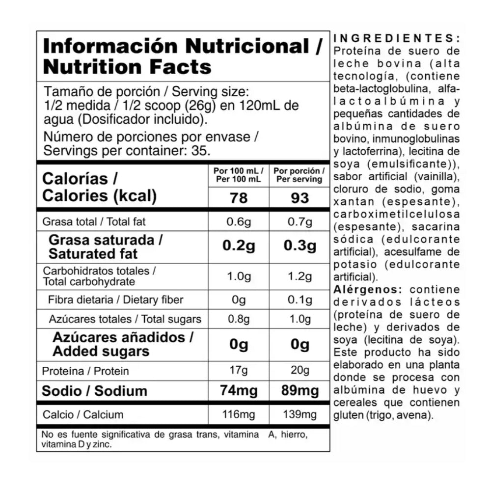 BIPRO CLASSIC 2 LB - PROTEINA WHEY
