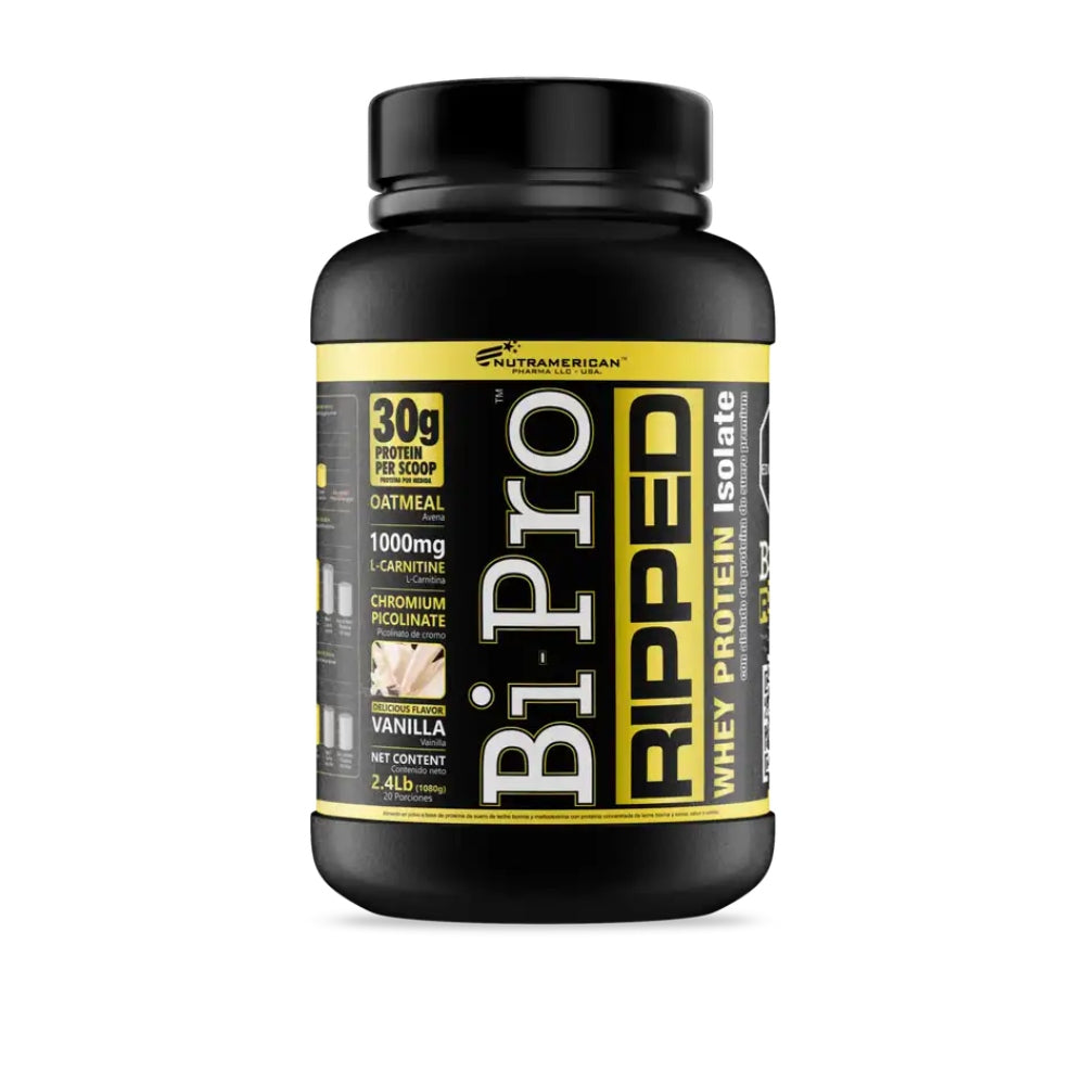 BIPRO RIPPED 2 LB - PROTEINA CON L-CARNITINA Y PICOLINATO DE CROMO