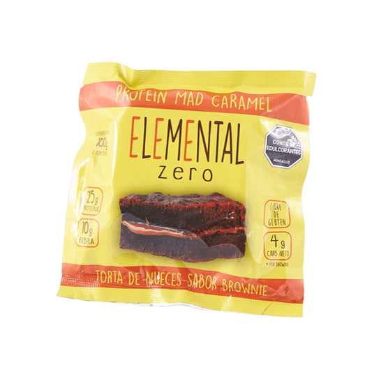 BROWNIE DE CARAMELO CON PROTEÍNA X100GR