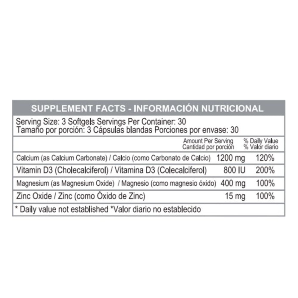 CAL-MAG-ZINC PLUS  VD3 - 90 SOFTGELS