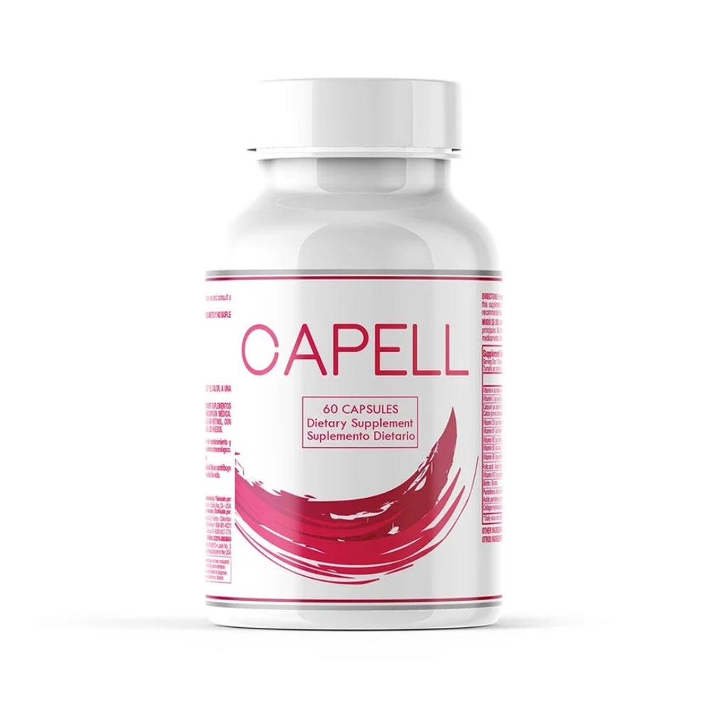 CAPELL - 60 CAPSULAS -  CON COLAGENO Y BIOTINA