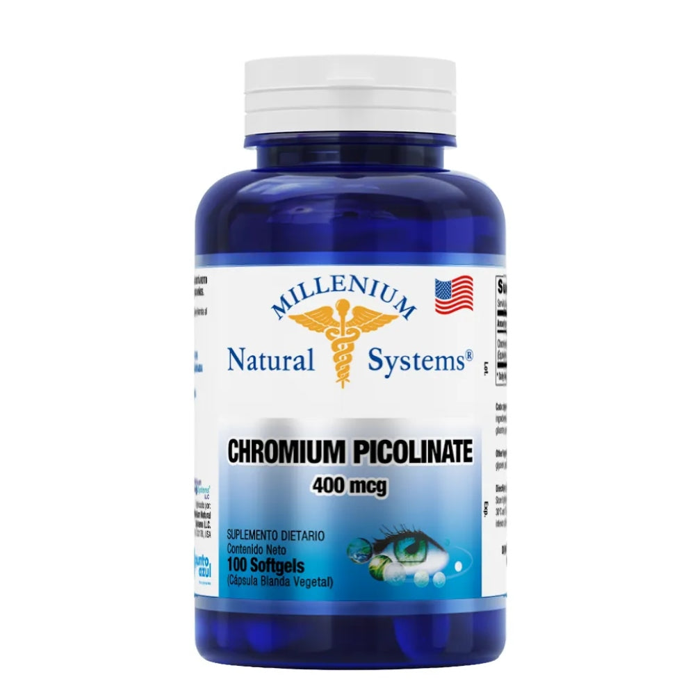 CHROMIUM PICOLINATE 400 MCG - 100 SOTGELS