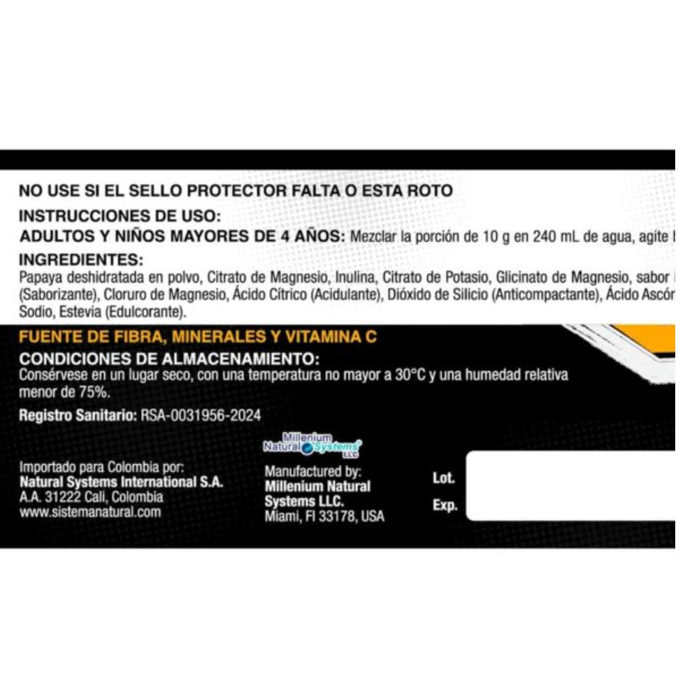 CITRATO DE MAGNESIO + CITRATO DE POTASIO 300 G